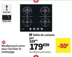 Table De Cuisson Gaz