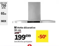 Inox - Hotte Décorative