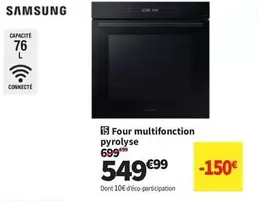 Samsung - Four Multifonction Pyrolyse