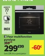 Inox - Four Multifonction Pyrolyse