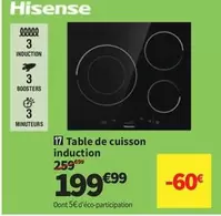 Hisense - Table De Cuisson Induction