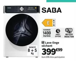 saba - Saba - Lave-linge Séchant