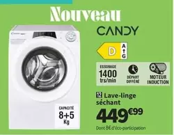 Candy - Lave-linge Séchant