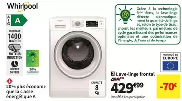 Whirlpool - Lave-linge Frontal