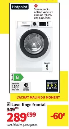 Hotpoint - Lave-linge Frontal