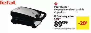 Tefal - Croque-gauffre