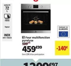 Inox - Four Multifonction Pyrolyse