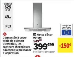 Electrolux - Hotte Décor