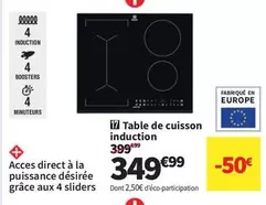 Table De Cuisson Induction