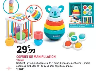 Ludi - Coffret De Manipulation offre à 29,99€ sur JouéClub