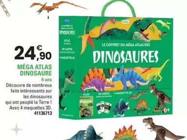 Sassi - Méga Atlas Dinosaures offre à 24,9€ sur JouéClub