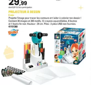 Buki - Projecteur À Dessin offre à 29,99€ sur JouéClub