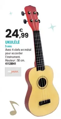 Ukulélé offre à 24,99€ sur JouéClub