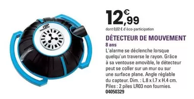 Mission Top Secrete - Détecteur De Mouvement offre à 12,99€ sur JouéClub