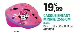 Casque Enfant Minnie  offre à 19,99€ sur JouéClub