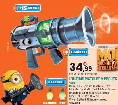 L'Ultime Pistolet À Prouts offre à 34,99€ sur JouéClub