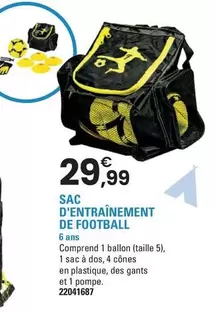 Sac D'entrainement De Football offre à 29,99€ sur JouéClub