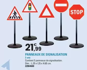 Panneaux De Signalisation  offre à 21,99€ sur JouéClub