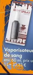 Vaporisateur De Sang offre à 2€ sur TEDi