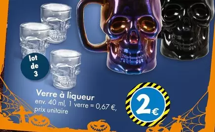 Verre À Liqueur offre à 2€ sur TEDi