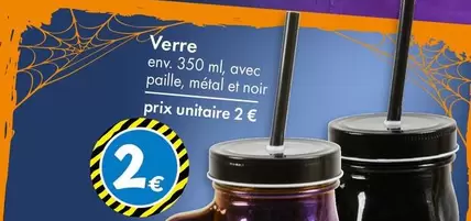 Verre offre à 2€ sur TEDi