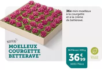 Moelleux Courgette Betterave offre à 36,99€ sur Flunch