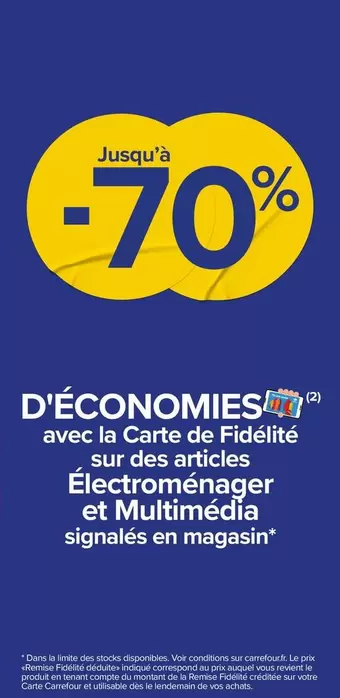 Offres sur Électroménager et Multimédia en Magasin : Promotions et Caractéristiques à Découvrir