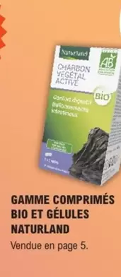 Naturland - Gamme Comprimes Bio Et Gelules offre à 30€ sur E.Leclerc Parapharmacie