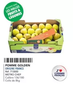 Metro - Pomme Golden offre sur Metro