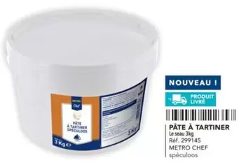 Metro Chef - Pâte À Tartiner offre sur Metro