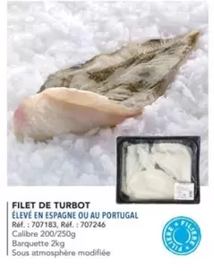 Filet De Turbot offre sur Metro