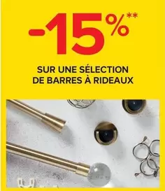 Sur Une Sélection De Barres À Rideaux