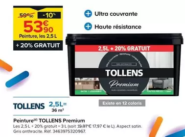 Tollens - Peinture Premium