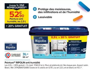 Ripolin - Peinture Anti-Humidité