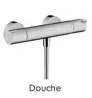 Mitigeur Thermostatique Douche Ecostat 1001 de Hansgrohe - Performance optimale et design moderne