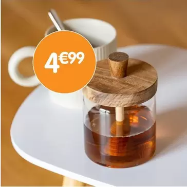 Bocal A Miel Avec Cuillere offre à 4,99€ sur B&M