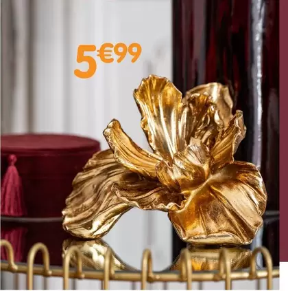 Fleur Deco A Poser offre à 5,99€ sur B&M