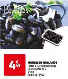 Moules De Hollande offre à 4,49€ sur Auchan Hypermarché