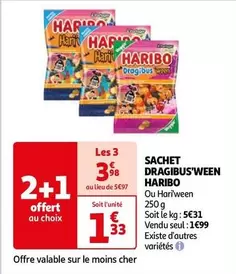 Haribo - Sachet Dragibus'Ween