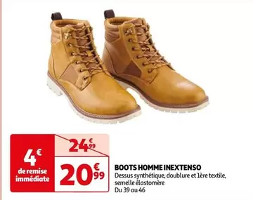 Inextenso - Boots Homme