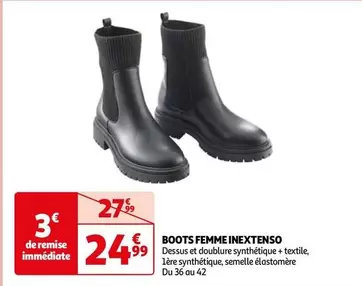 Inextenso - Boots Femme