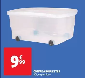 Coffre À Roulettes offre à 9,99€ sur Auchan Supermarché