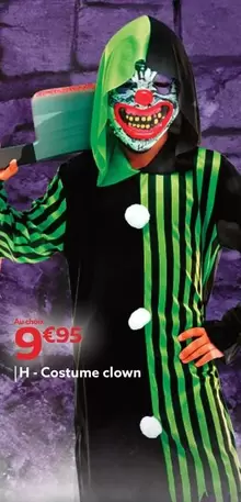 Costume Clown offre à 9,95€ sur Gifi