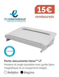 Porte-documents Hana LT offre à 15€ sur LDLC