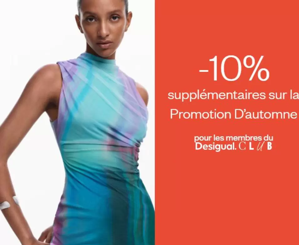 Desigual - Supplémentaires Sur La Promotion D'Automne  offre sur Desigual