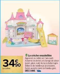 La Crèche Ensoleillée offre à 34,9€ sur Carrefour Contact