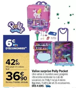 Polly Pocket - Valise Surprise offre à 42,9€ sur Carrefour Contact