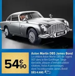 Bond - Aston Martin Db5 James offre à 54,9€ sur Carrefour Contact