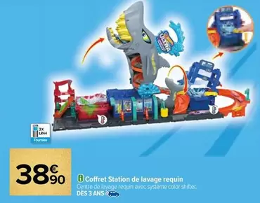 Coffret Station De Lavage Requin offre à 38,9€ sur Carrefour Contact