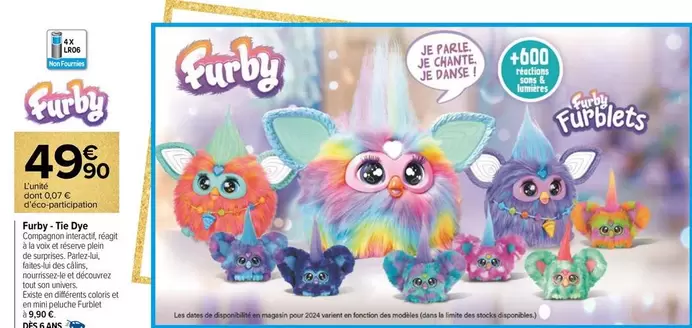 Furby - T-shirt by Tee offre à 49,9€ sur Carrefour City